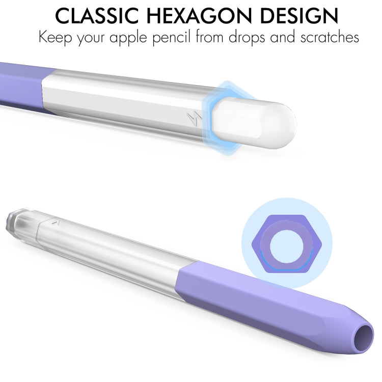 For Apple Pencil 2 AhaStyle PT-LC05 Jelly Style Translucent Silicone Protective Pen Case(Pink) - free shipping - PMC TechLife - Order now!