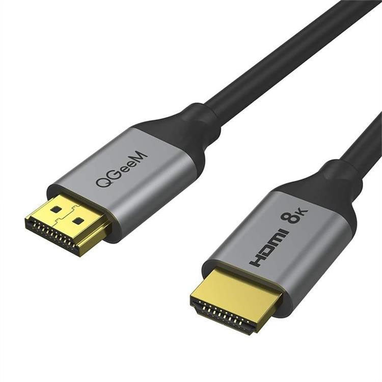 QGeeM QG-AV17 HDMI To HDMI Connection Cable Support 8K&60Hz 3m Length - Cable by QGeeM | Online Shopping South Africa | PMC Jewellery | Buy Now Pay Later Mobicred