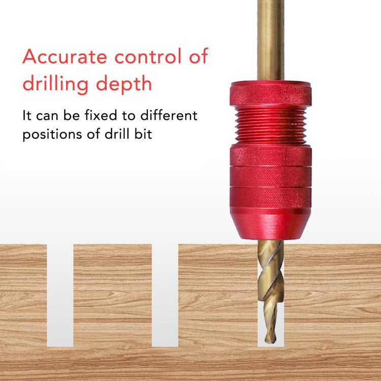 Adjustable Bit Stop Locator Drilling Aid Tool, Model: Type  2-5 - Others by PMC TechLife | Online Shopping South Africa | PMC TechLife | Buy Now Pay Later Mobicred
