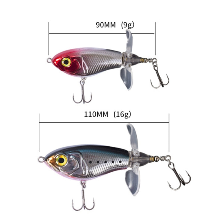 DF080 16g Double Paddle Tractor Surface Tether Roadrunner Fake Lure Long-distance Casting Lure(Champagne) - Fishing Lures by PMC TechLife | Online Shopping South Africa | PMC TechLife | Buy Now Pay Later Mobicred
