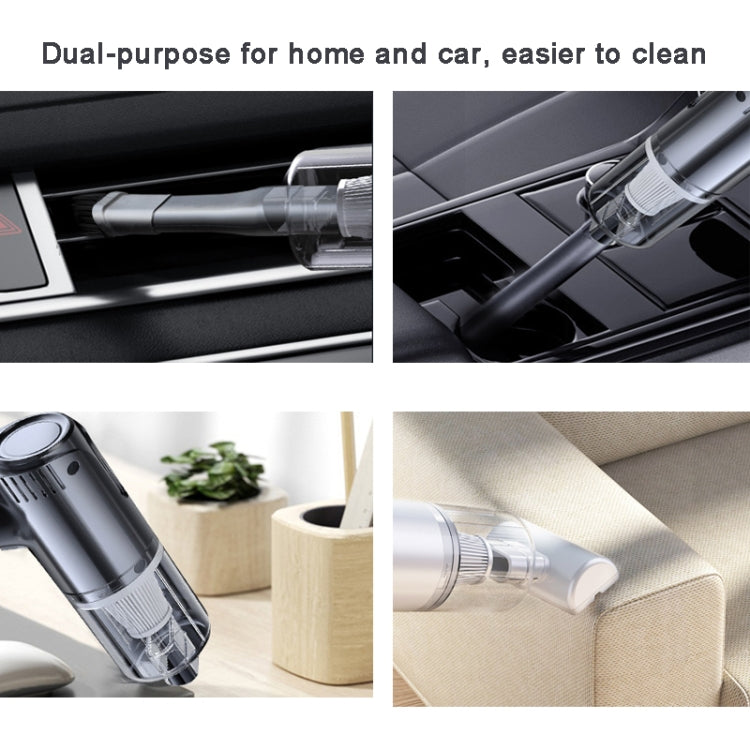 ST-8001CG 7.4V 4000mah Black 50W Wireless Handheld Large Suction Car Vacuum Cleaner - Vacuum Cleaner by SUITU | Online Shopping South Africa | PMC Jewellery | Buy Now Pay Later Mobicred