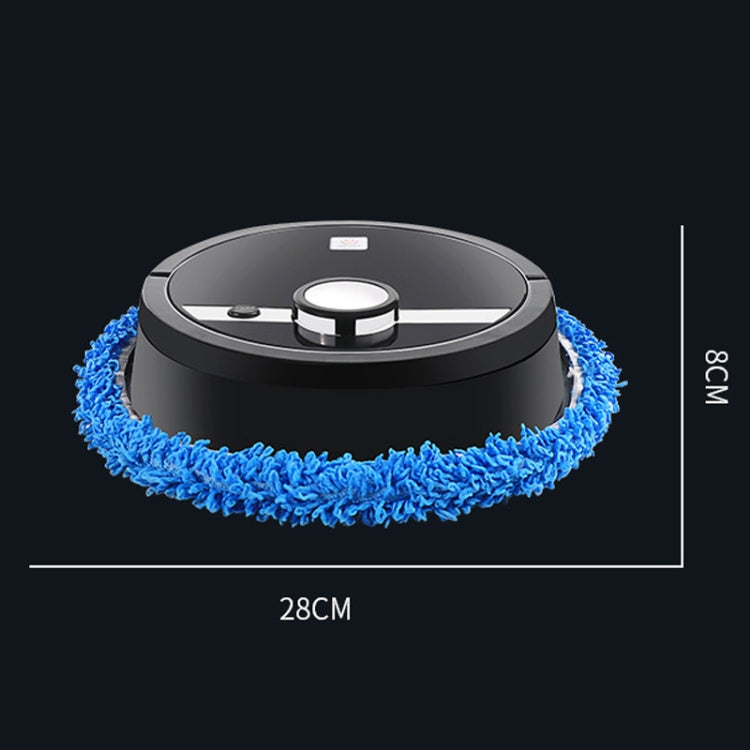 Intelligent Fully Automatic Sweeping Dragging Integrated Robot(Black) - Robot Vacuum Cleaner by PMC TechLife | Online Shopping South Africa | PMC TechLife | Buy Now Pay Later Mobicred