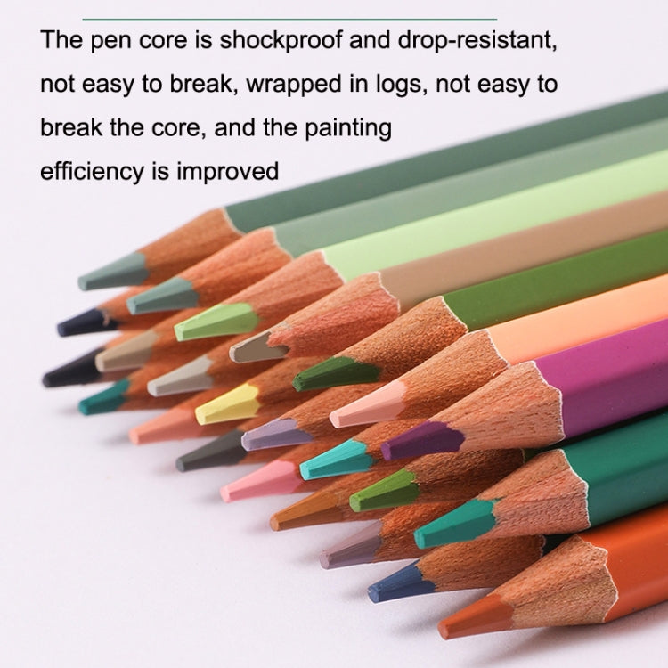 24 Colors Oily Bright Color Pencil Studio Special Set Morandi - Art Supplies by PMC TechLife | Online Shopping South Africa | PMC TechLife | Buy Now Pay Later Mobicred