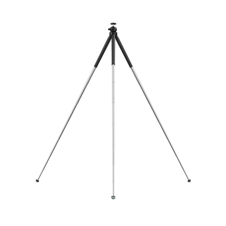 APEXEL APL-JJ09 Mobile Selfie Live Streaming Portable Stretch Telephoto Tripod(Black) - Stand by APEXEL | Online Shopping South Africa | PMC Jewellery | Buy Now Pay Later Mobicred