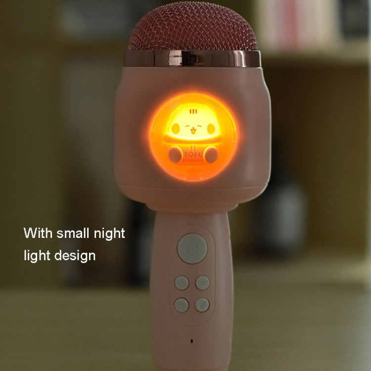 Children Wireless Microphone Bluetooth Phone Singing Microphone(Pink) - Microphone by PMC TechLife | Online Shopping South Africa | PMC TechLife | Buy Now Pay Later Mobicred