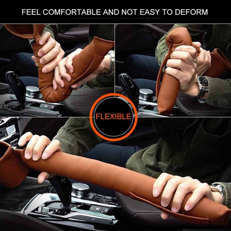 Car Seat Gap Leak-Proof Plugs Debris Storage Bag, Color: Brown Co-pilot - Stowing Tidying by PMC TechLife | Online Shopping South Africa | PMC TechLife | Buy Now Pay Later Mobicred