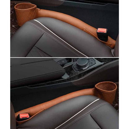 Car Seat Gap Leak-Proof Plugs Debris Storage Bag, Color: Brown Principal Driver - Stowing Tidying by PMC Jewellery | Online Shopping South Africa | PMC Jewellery | Buy Now Pay Later Mobicred