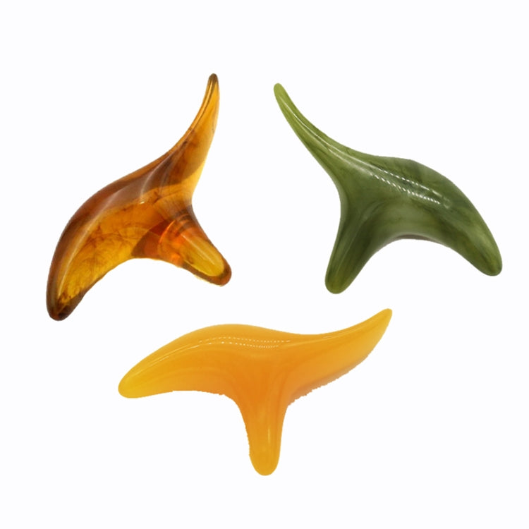 Secret Wax Triangle Sparrow Massager Point Pressing Point Meridian Stick(Orange) - free shipping - PMC TechLife - Order now!