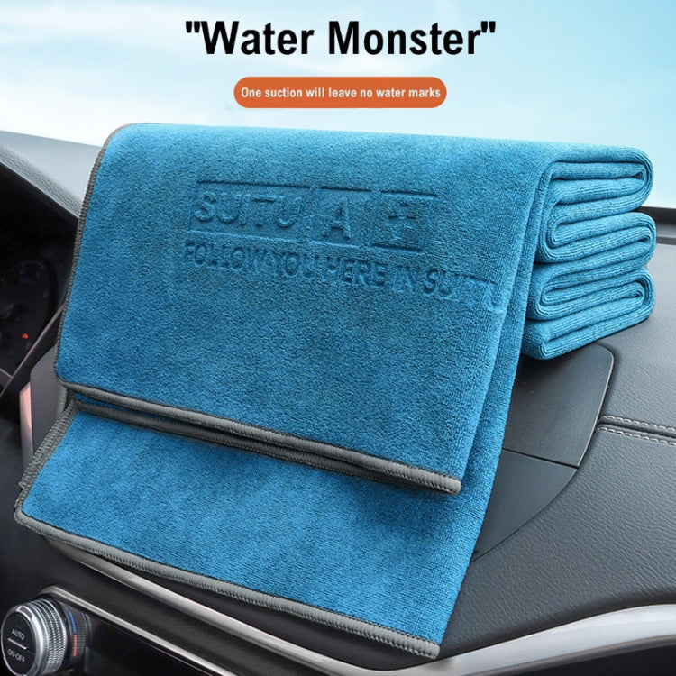 60 x 180cm  SUITU Microfiber Cleaning Cloth Car Cleaning Towel Thicken Highly Absorbent Cleaning Rag - Car washing supplies by SUITU | Online Shopping South Africa | PMC Jewellery | Buy Now Pay Later Mobicred