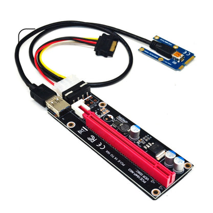 PCE164P-N03 VER006C Mini PCI-E 1X To 16X Riser For Laptop External Image Card, Spec: Blackboard 4pin - Add-on Cards by PMC Jewellery | Online Shopping South Africa | PMC Jewellery