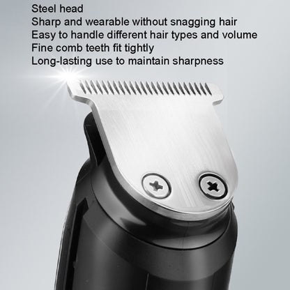 5 In 1 Men Multi-functional Haircut Carving Electric Shaver Reciprocating Shaver Set With Storage Bag - Hair Trimmer by PMC Jewellery | Online Shopping South Africa | PMC Jewellery | Buy Now Pay Later Mobicred