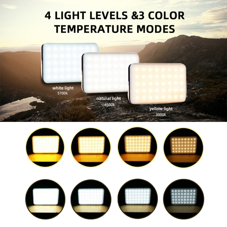 Outdoor Camping LED Light Waterproof USB Rechargeable Lighting(Black) - Camping Lighting by PMc TechLife | Online Shopping South Africa | PMc TechLife | Buy Now Pay Later Mobicred