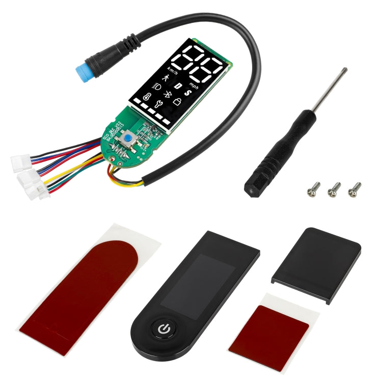 For Xiaomi Electric Scooter Pro/Pro 2/1S Four-Wire Double Brake Bluetooth Board Set, Spec: With Switch Panel - Accessories & Parts by PMc TechLife | Online Shopping South Africa | PMc TechLife | Buy Now Pay Later Mobicred
