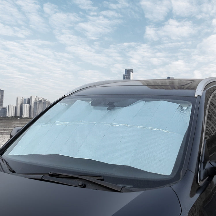 140x75cm Car Front Windshield Sun Protection Heat Insulation Foldable Sunshade - Window Foils & Solar Protection by PMC Jewellery | Online Shopping South Africa | PMC Jewellery