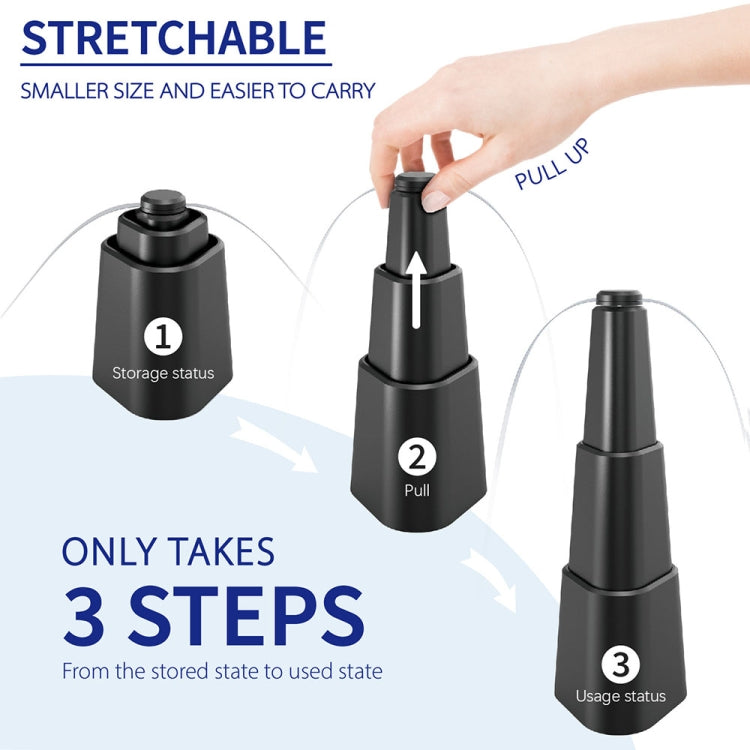 Telescopic Fan Blade Fly Repellent Indoor and Outdoor Multifunctional Automatic Fly Trap, Style: Battery Model - Outdoor Insect Repellent by PMC TechLife | Online Shopping South Africa | PMC TechLife | Buy Now Pay Later Mobicred