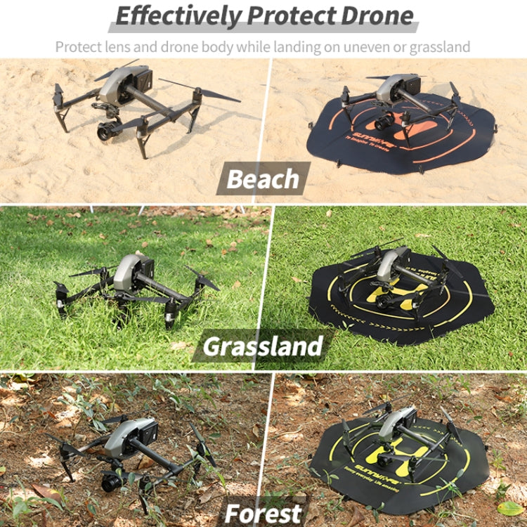 Sunnylife TJP10 110cm Hexagonal Double-Sided Folding With Ground Spikes Drone Universal Apron - Parking Apron by Sunnylife | Online Shopping South Africa | PMC Jewellery | Buy Now Pay Later Mobicred