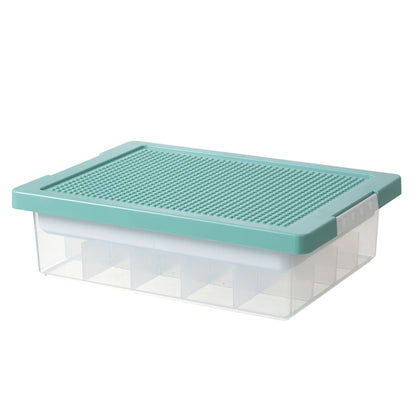 Children Toy Parts Building Blocks Storage Box(Green) - Storage Boxes by PMC Jewellery | Online Shopping South Africa | PMC Jewellery