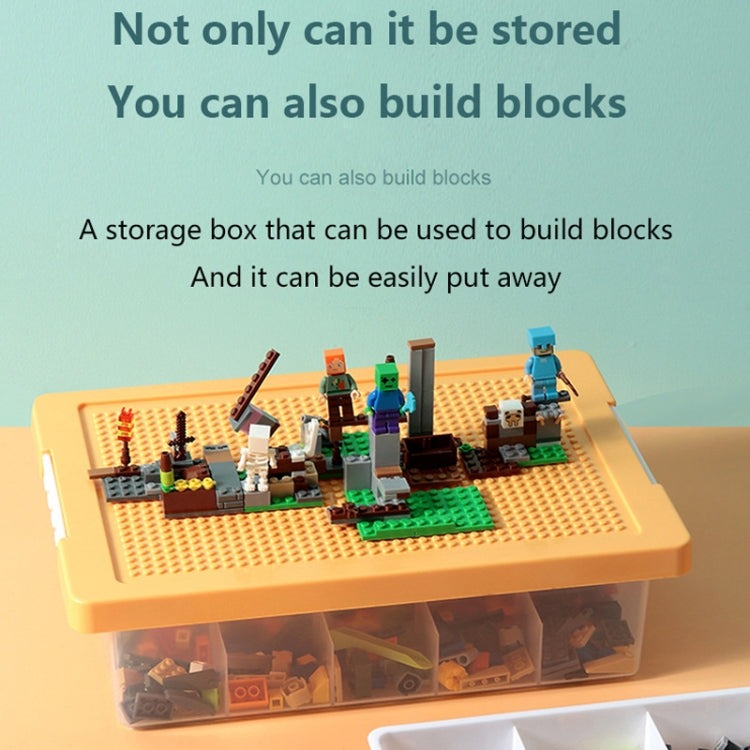Children Toy Parts Building Blocks Storage Box(Red) - Storage Boxes by PMC TechLife | Online Shopping South Africa | PMC TechLife