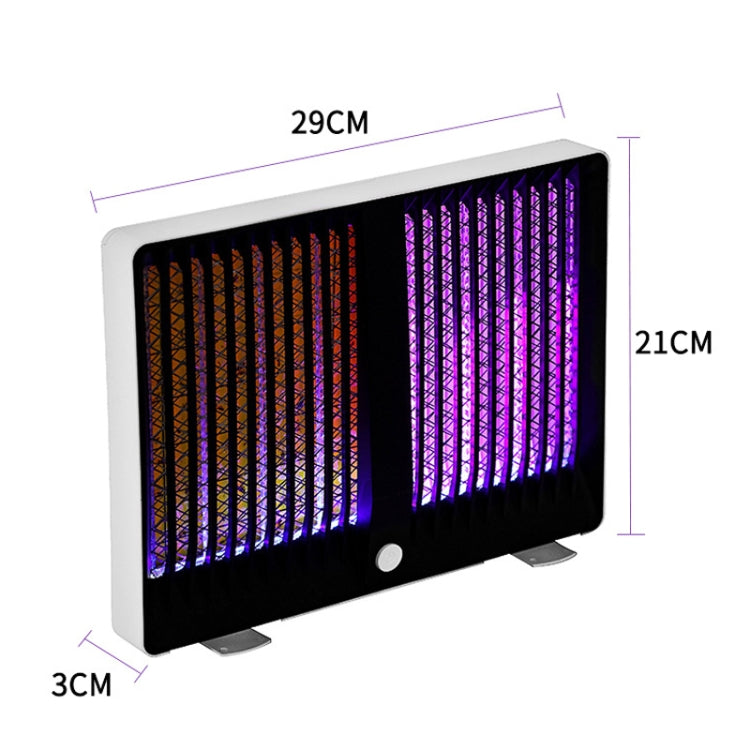 Mosquito Killer Lamp Household Fly Catchers, Style: Charge and Plug Dual-Use Black - Repellents by PMC TechLife | Online Shopping South Africa | PMC TechLife | Buy Now Pay Later Mobicred