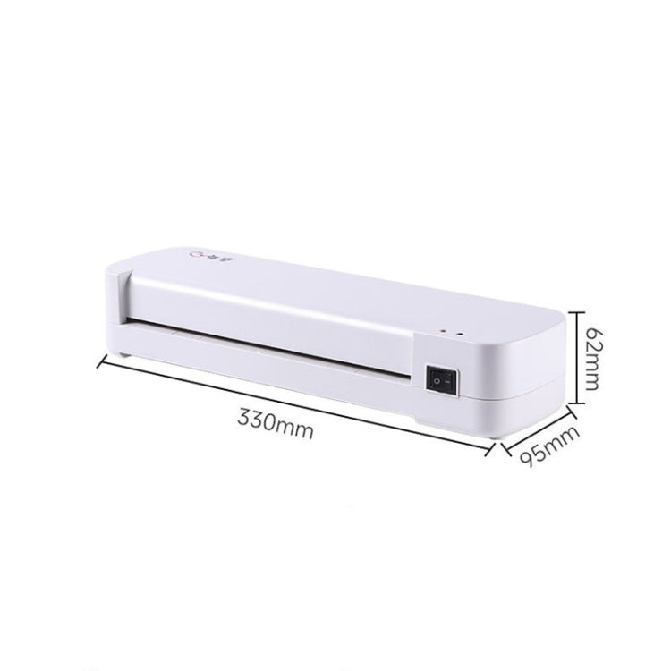 A4 Hot Cold Laminator Machine Photo Documents Hot Lamination 220V EU Plug - Photo Film Covering Machine by PMC Jewellery | Online Shopping South Africa | PMC Jewellery