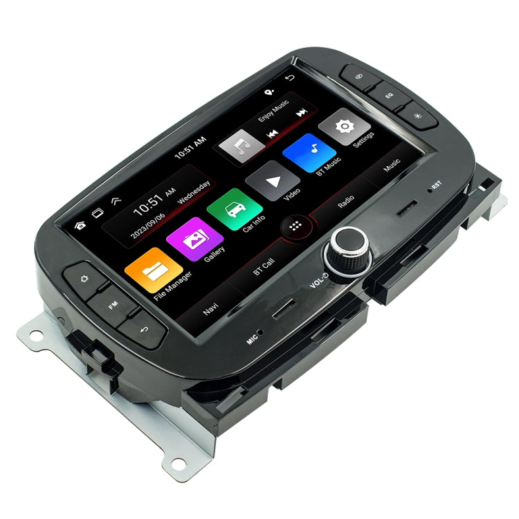 For FIAT 500 Car Android Navigation Bluetooth FM Radio, Memory: 2+32G - Car MP3 & MP4 & MP5 by PMC Jewellery | Online Shopping South Africa | PMC Jewellery | Buy Now Pay Later Mobicred