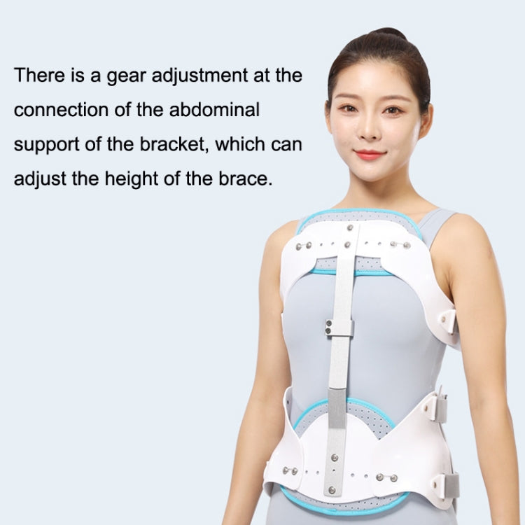 Free Code Summer Breathable Thoracic and Lumbar Spine Fixation Brace Compressive Spinal Postoperative Fixator(White) - Corrector by PMC Jewellery | Online Shopping South Africa | PMC Jewellery