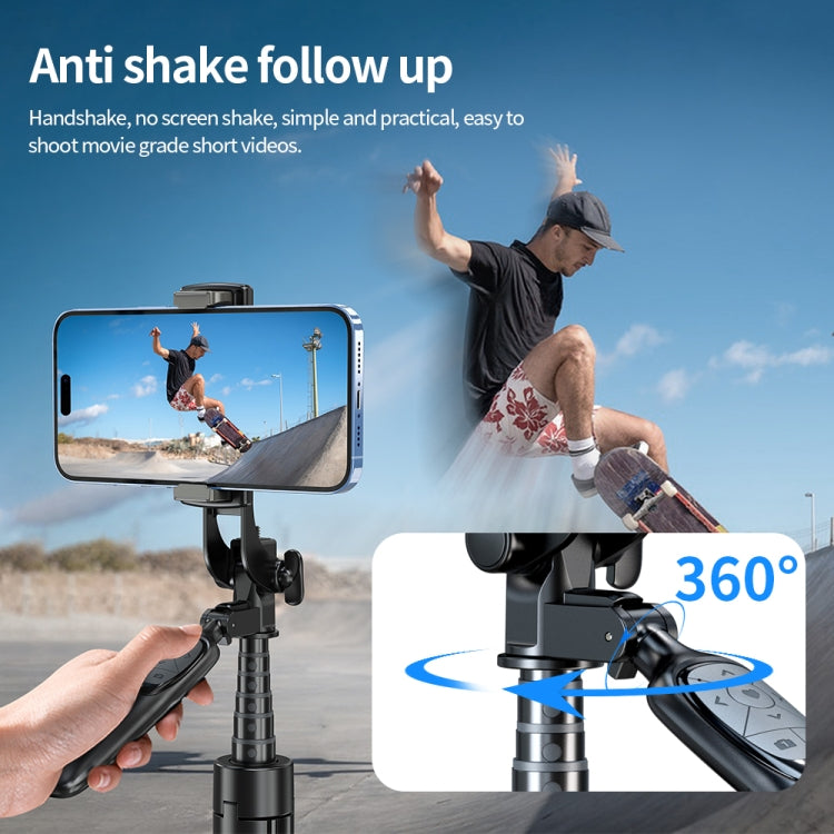 Pixel ST2 1.6m Anti Shake Selfie Stick Head Tripod Handheld Portable Folding Remote Control Outdoor Photo Stands(With Bluetooth Remote Control) - Selfie Sticks by Pixel | Online Shopping South Africa | PMC Jewellery | Buy Now Pay Later Mobicred