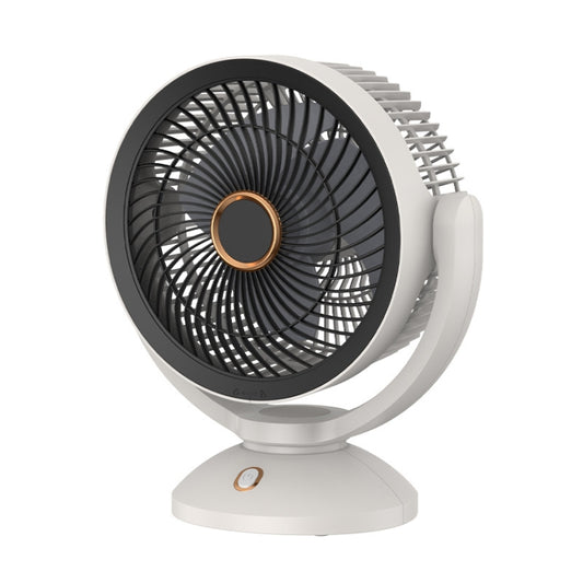 Desktop Air Circulation Upright Night Light Fan Household Rotatable Turbo Fan, Style: Charging Model - Electric Fans by PMC Jewellery | Online Shopping South Africa | PMC Jewellery | Buy Now Pay Later Mobicred