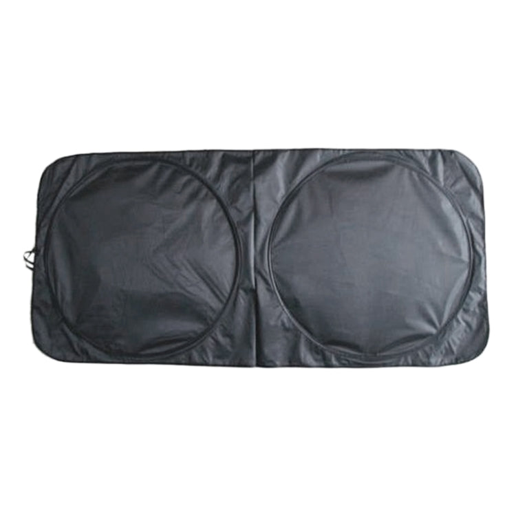 190x90cm Car Double Circle Sun Visor Heat Insulation Sun Protection Sun Block - free shipping - PMC TechLife - Order now!