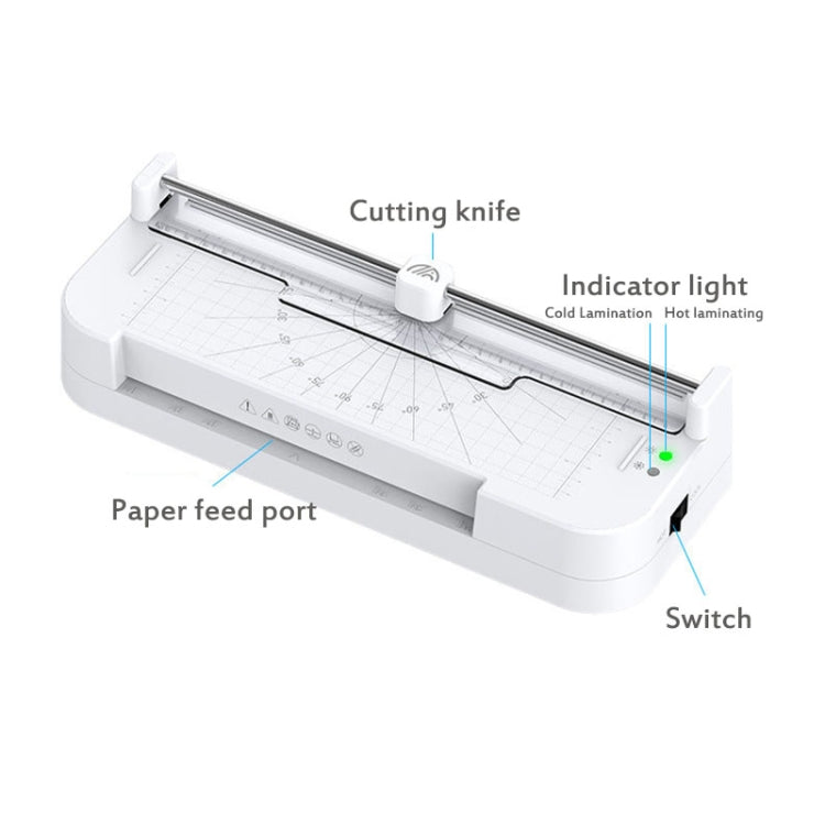 FN336  A4/A5/A6 Laminating Machine Lamination Thickness Within 0.5mm(EU Plug) - Photo Film Covering Machine by PMC TechLife | Online Shopping South Africa | PMC TechLife | Buy Now Pay Later Mobicred