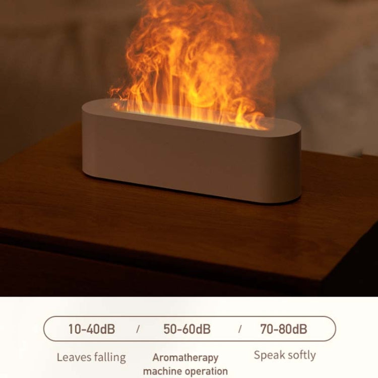 DQ709 Flame Aromatherapy Diffuser Quiet USB Air Humidifier(Black) - Air Purifiers & Accessories by PMC TechLife | Online Shopping South Africa | PMC TechLife
