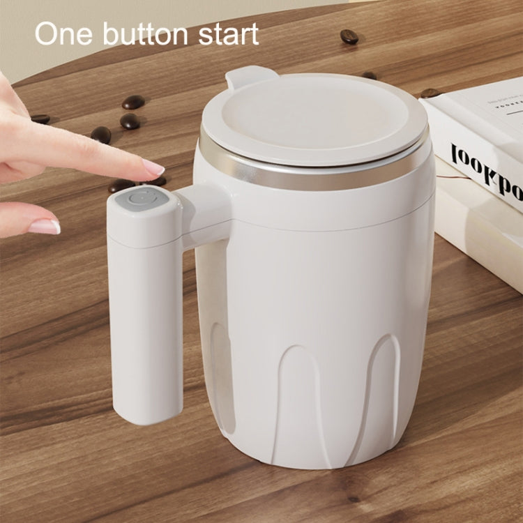 Automatic Stainless Steel Stirring Cup Portable Coffee Mug Magnetic Mug(Black) - free shipping - PMC TechLife - Order now!
