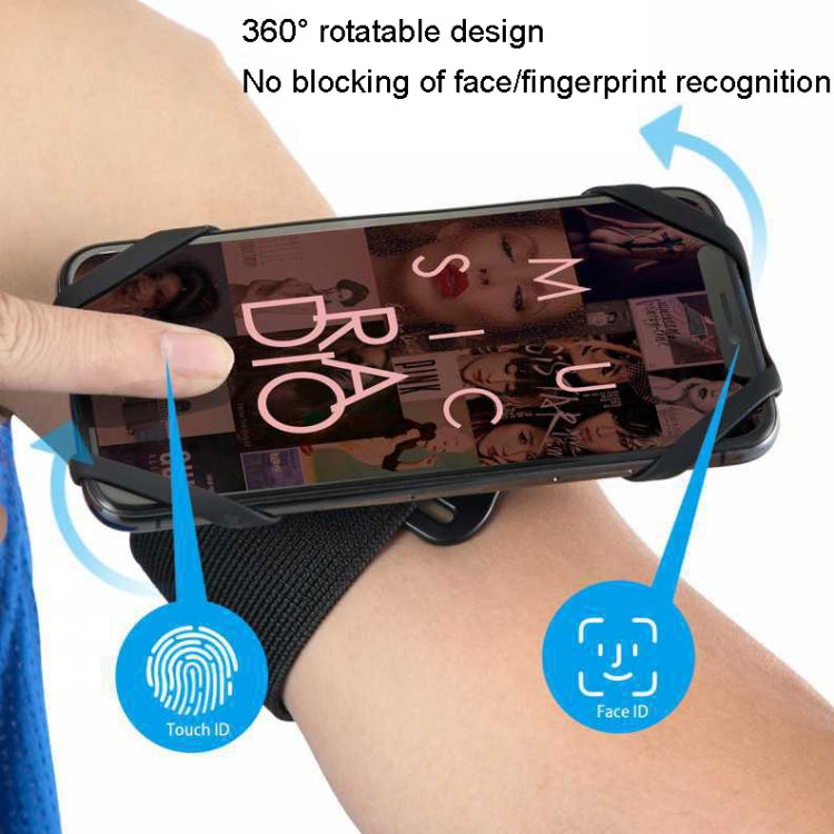 For 4.5-7 inch Phone Sports Removable Bag, Style: Armband(Blue) - Other by PMC TechLife | Online Shopping South Africa | PMC TechLife | Buy Now Pay Later Mobicred