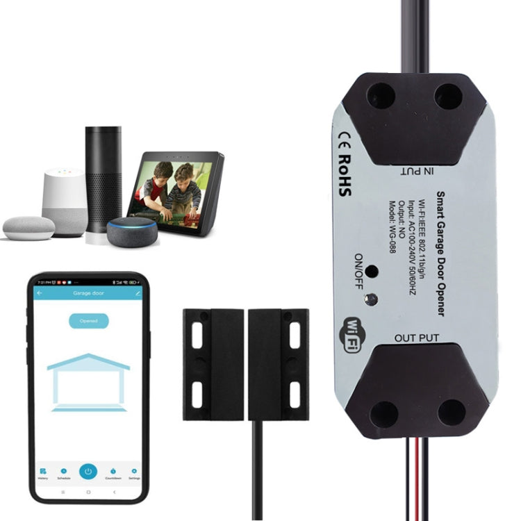 Tuya APP Remote Control WIFI Smart Garage Door Controller, Specification: AU Plug - free shipping - PMC Jewellery - Order now!