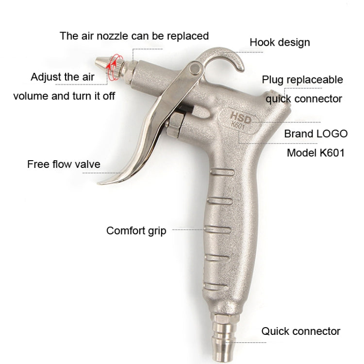 HSD K601 Decontamination Jet Dust Cleaner With Long Nozzle And Short Nozzle - free shipping - PMc TechLife - Order now!