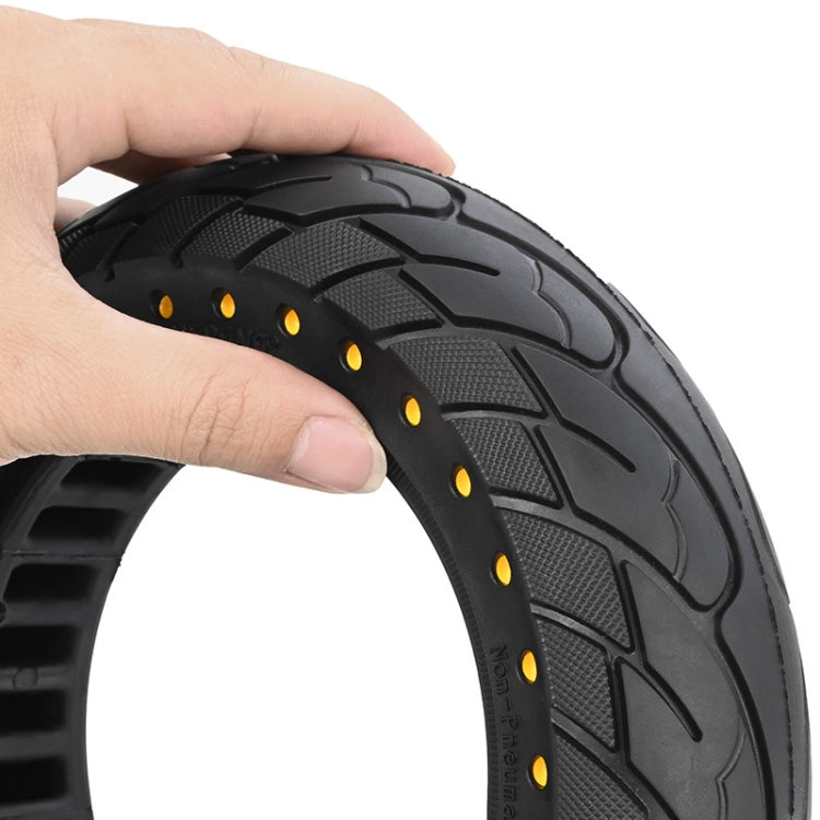 For Ninebot MAX G30 Electric Scooter 10x2.5 Inflatable Honeycomb Solid Run-flat Tire(44mm Slot Blue) - Accessories & Parts by PMc TechLife | Online Shopping South Africa | PMc TechLife | Buy Now Pay Later Mobicred