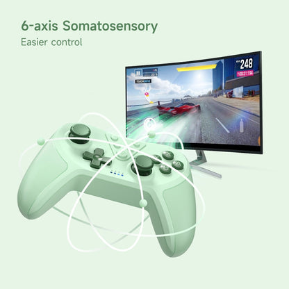 EasySMX T37 Wireless Joysticks Game Controller For Switch / Switch OLED / Switch Lite / PC(Green) - Gamepads by EasySMX | Online Shopping South Africa | PMC Jewellery | Buy Now Pay Later Mobicred