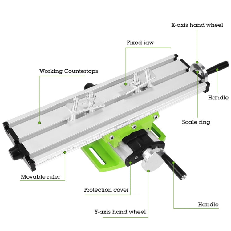 HILDA Multi-Function Micro Drilling And Milling Machine Cruciform Drilling Table(Foam Package) - Others by HILDA | Online Shopping South Africa | PMC Jewellery