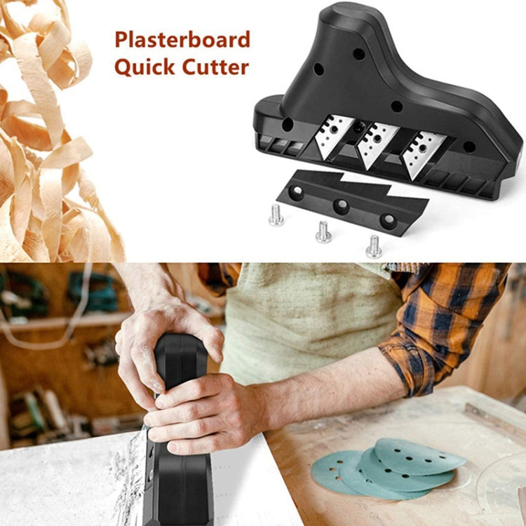 Plasterboard Cutting Angle Planer 45/60 Degree Bevel And Right Angle Chamfering Machine(Black) - free shipping - PMc TechLife - Order now!