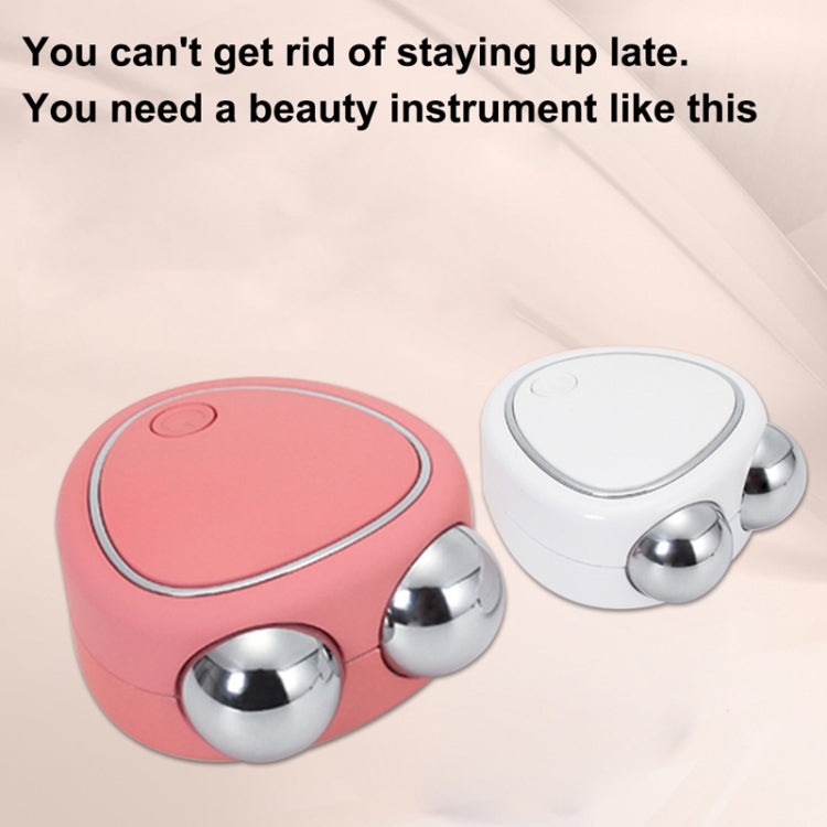 Mini Micro-Current Beauty Instrument Facial Lift Rejuvenating Device Massage Slimming Machine, Style: Acrylic Package(White) - Beauty Instrument by PMC Jewellery | Online Shopping South Africa | PMC Jewellery