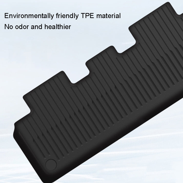 3pcs /Set For Tesla Model Y TPE Injection Car Foot Mats Interior Accessories - Seat Accessories by PMC TechLife | Online Shopping South Africa | PMC TechLife | Buy Now Pay Later Mobicred