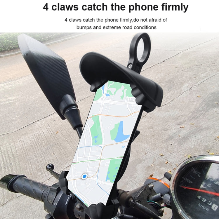 Motorcycle Sunshade Rainproof Mobile Phone Holder, Shape: Charging Handlebar Holder 5V-3.1A - free shipping - PMC TechLife - Order now!