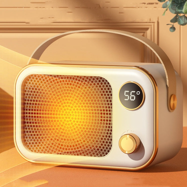 1200W Electric Heater Winter Hand Warmer with Screen Display,EU Plug(White) - free shipping - PMC TechLife - Order now!