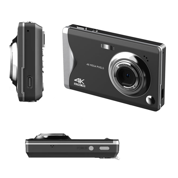 4K HD 3.0-Inch IPS Screen Autofocus HD Digital Camera(Black) - Children Cameras by PMC TechLife | Online Shopping South Africa | PMC TechLife | Buy Now Pay Later Mobicred