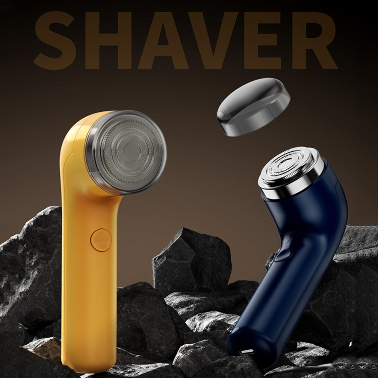 Rechargeable Travel Electric Shaver Portable Elbow Mini Floating Head Shaver(Black) - Electric Shavers by PMC TechLife | Online Shopping South Africa | PMC TechLife | Buy Now Pay Later Mobicred