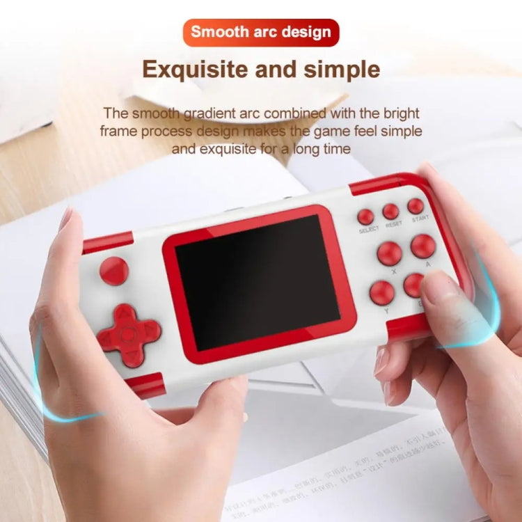 A12 3.0-Inch HD Colorful Screen Retro Handheld Game Console With 666 Built-In Games, Model: Single White Red - Pocket Console by PMC Jewellery | Online Shopping South Africa | PMC Jewellery | Buy Now Pay Later Mobicred