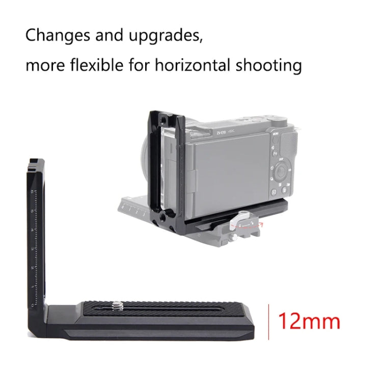 Universal Camera L Shape Bracket Quick Release Plate for Camera RSC2 / RS3 Stabilizers, Spec: L-440 Blue - L-Bracket by PMC TechLife | Online Shopping South Africa | PMC TechLife | Buy Now Pay Later Mobicred