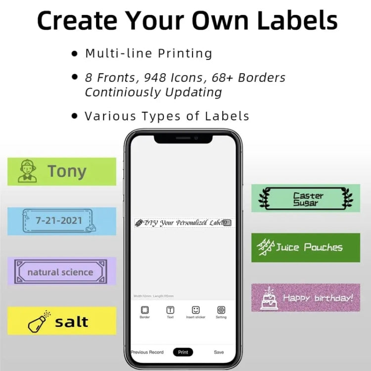 Phomemo P12Pro Li-Ion Battery Compact Bluetooth Convenient Self-Adhesive Thermal Label Printer(Black) - free shipping - PMC TechLife - Order now!