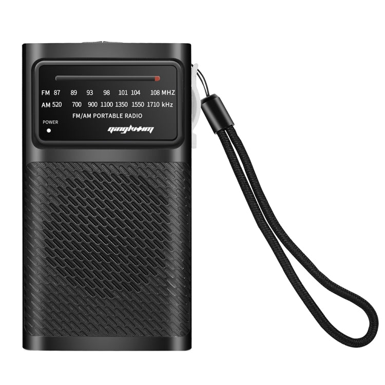 J-180 Portable Pointer FM/AM Two-Band Radios With Carrying Clip, Style: Regular Version(Black) - Radio Player by PMC Jewellery | Online Shopping South Africa | PMC Jewellery