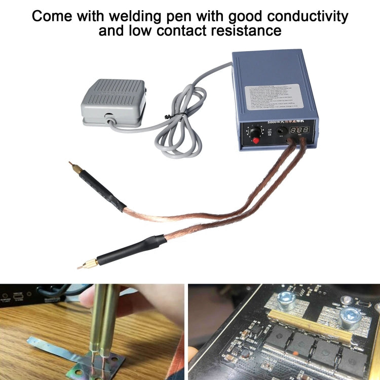 Portable 18650 Battery Spot Welder 5000W High Power Handheld Spot Welding Machine, Style: Automatic Version EU Plug - Others by PMC TechLife | Online Shopping South Africa | PMC TechLife